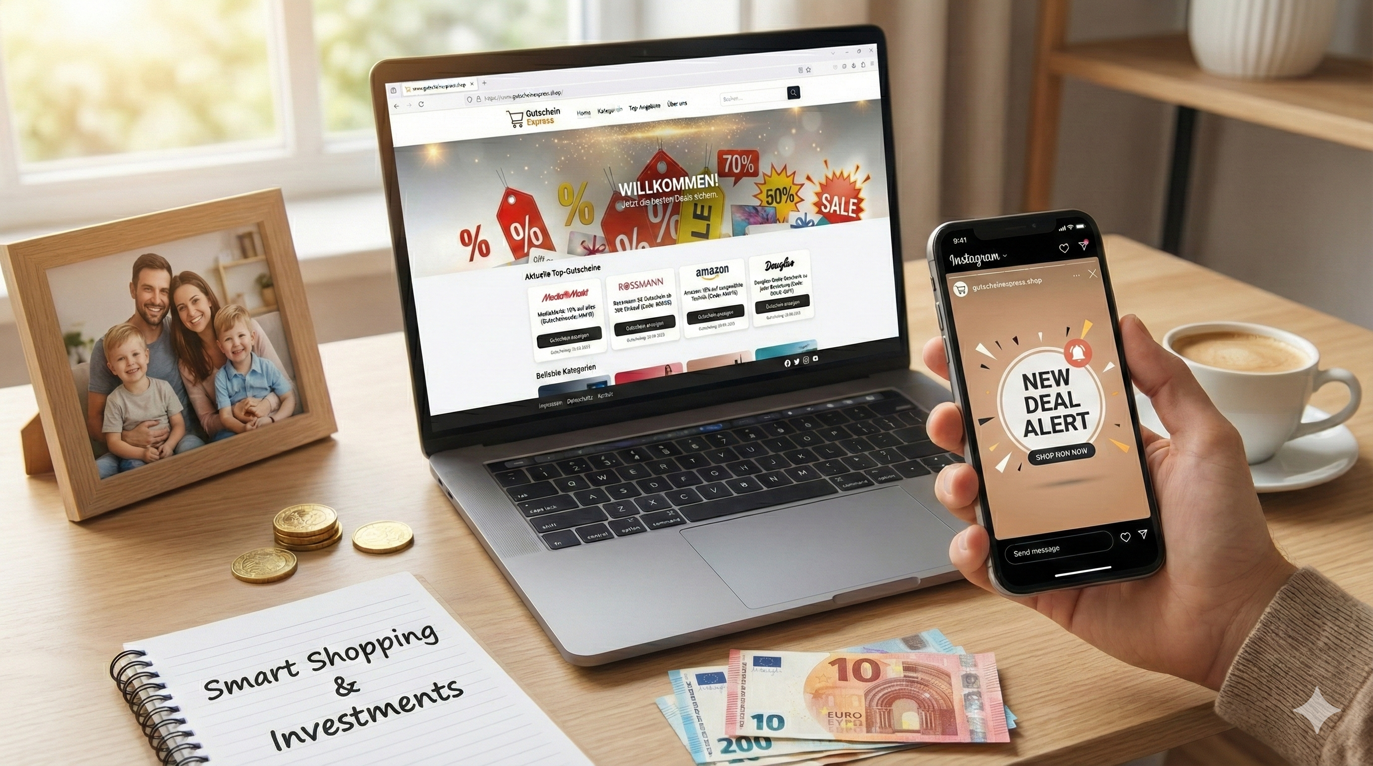 Mehr als nur Rabatte: Die Geschichte hinter Gutschein Express