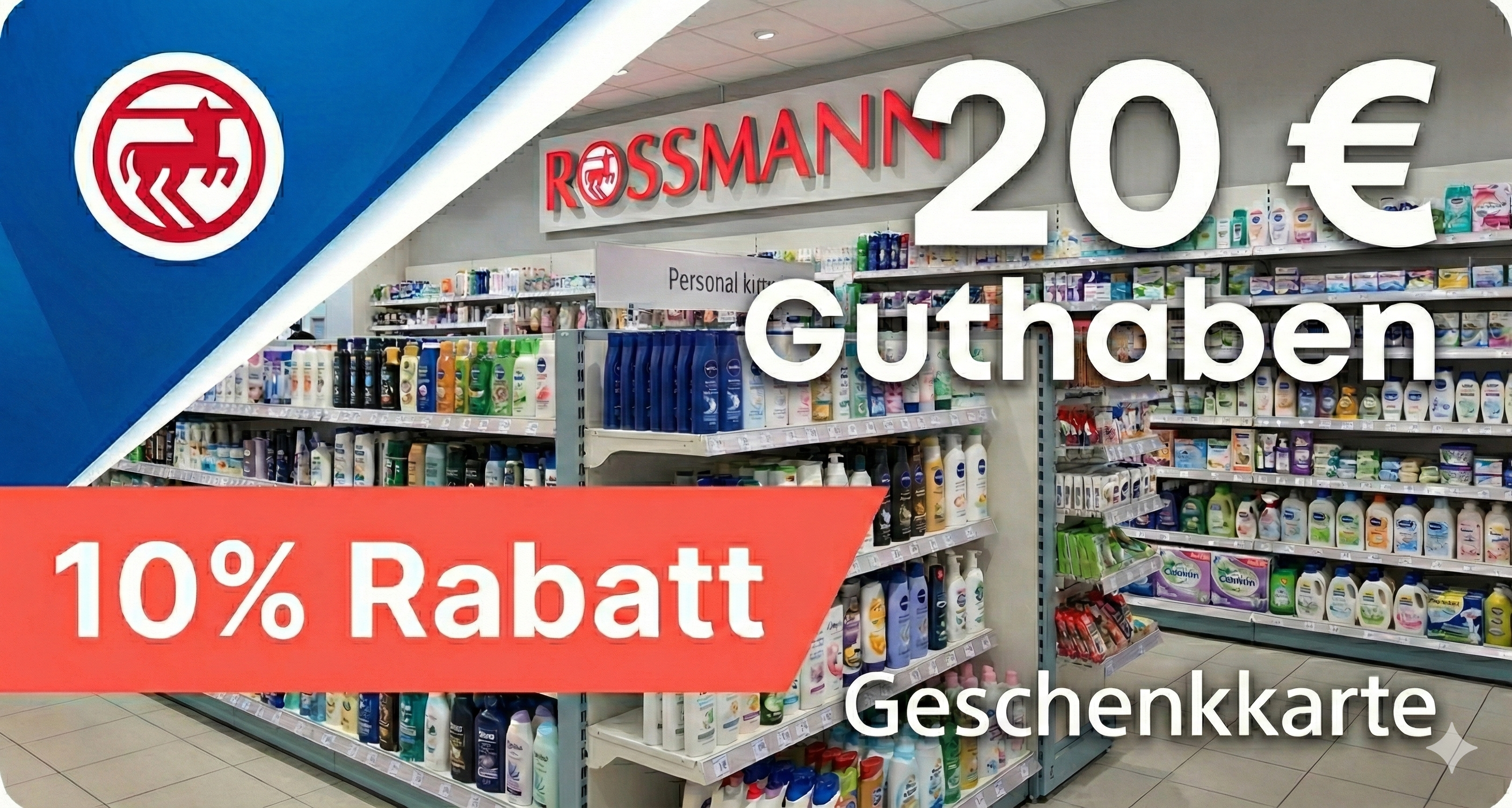 20€ Rossmann Gutschein