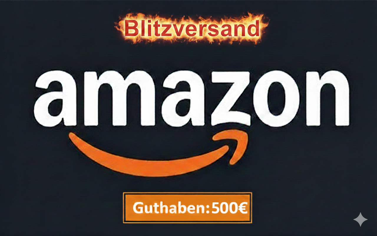 500€ Amazon Gutschein