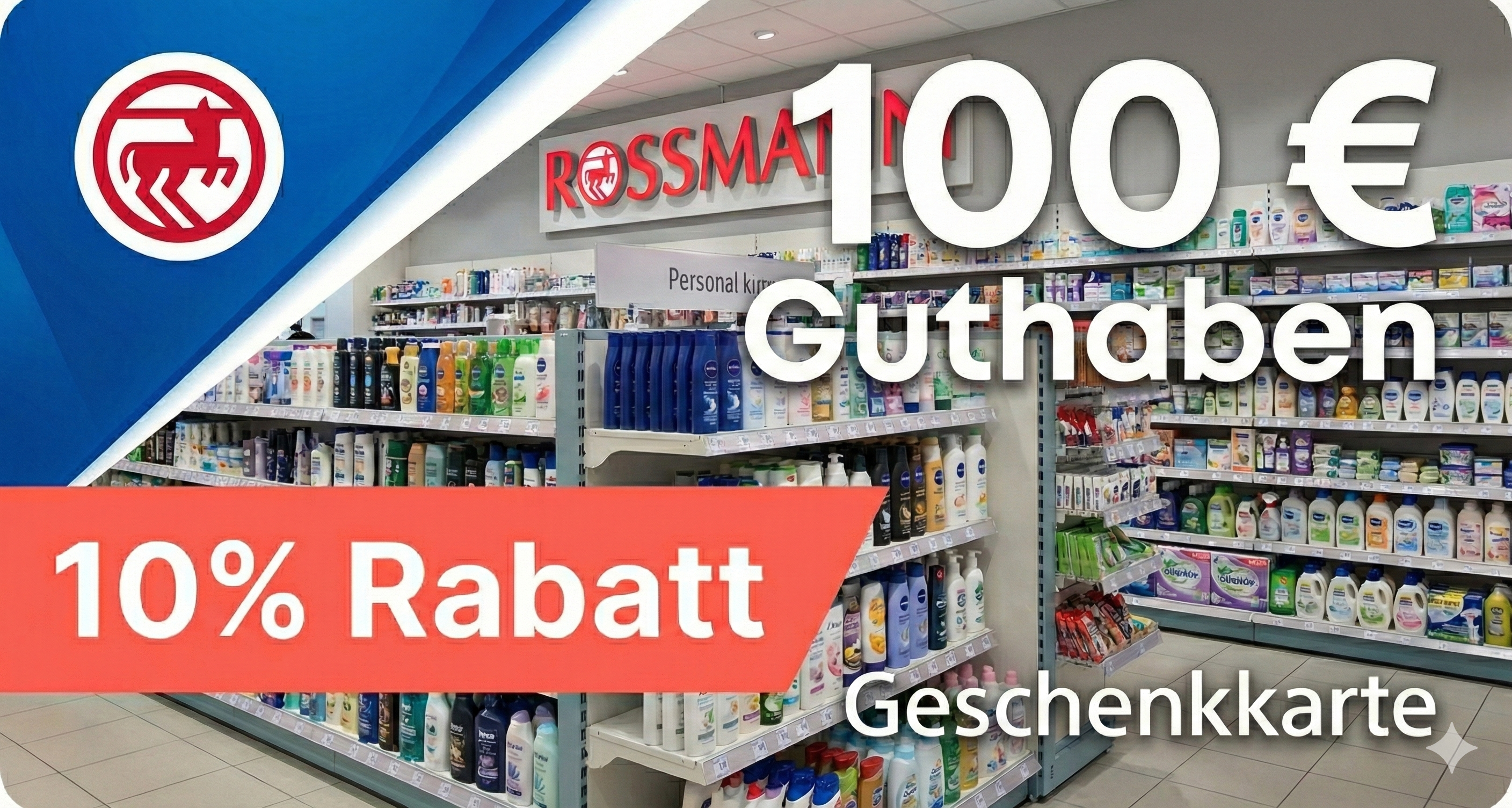 100€ Rossmann Gutschein