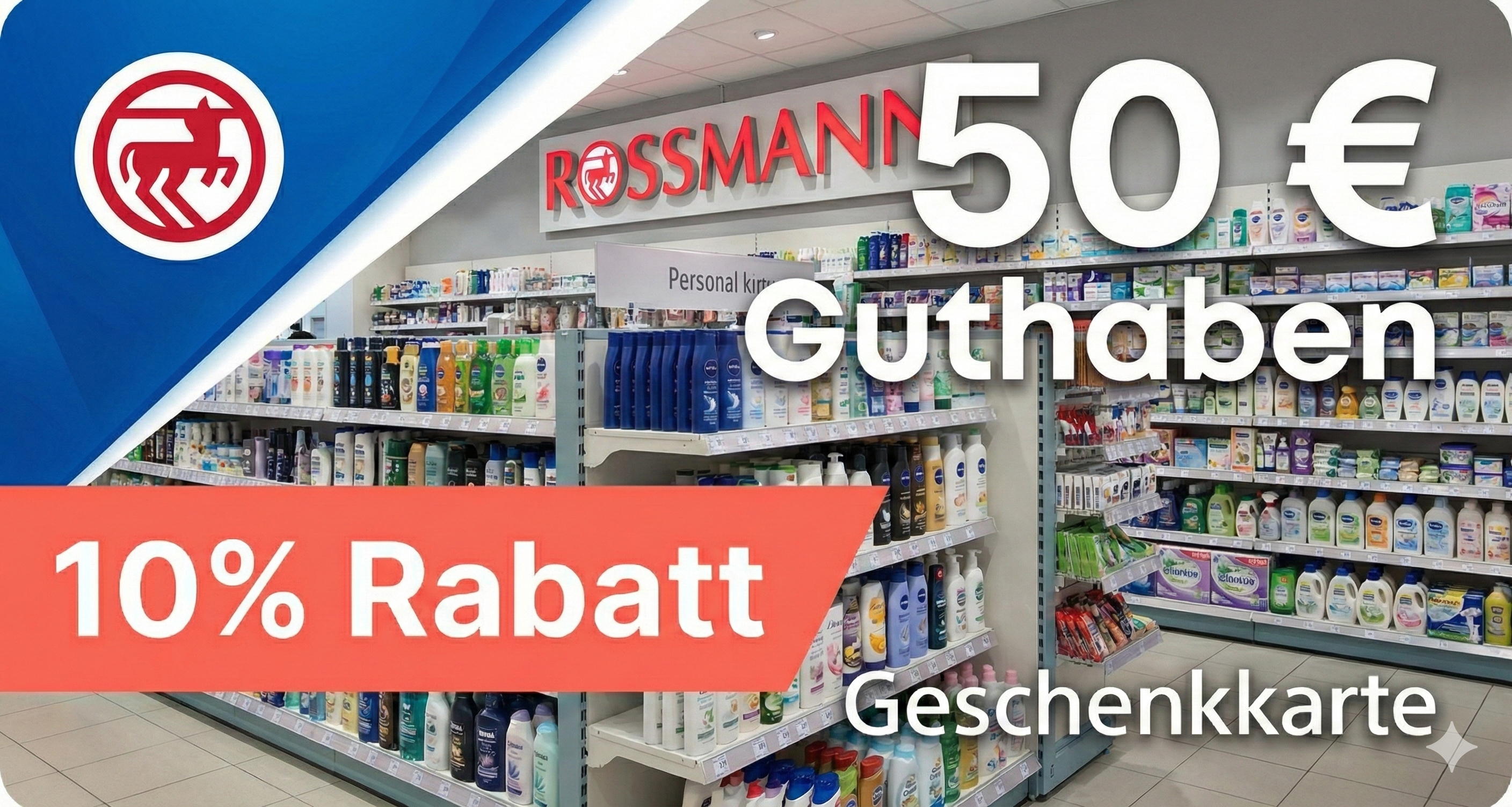 50€ Rossmann Gutschein