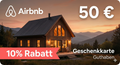 50€ Airbnb Gutschein