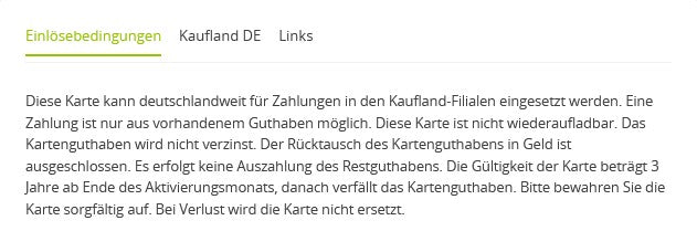 50€ Kaufland Gutschein
